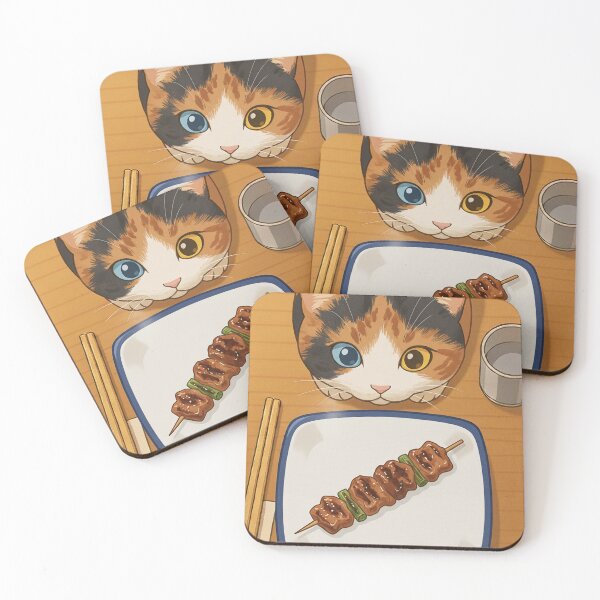 Item preview, 三毛猫とやきとり designed and sold by ThrdTlsStudio.
