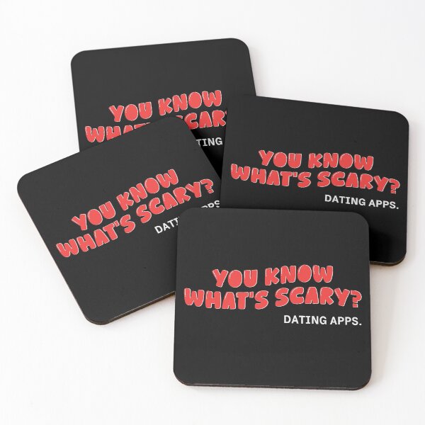 Item preview, You Know What’s Scary? Dating Apps – Funny Modern Dating Halloween Shirt designed and sold by silly little things.