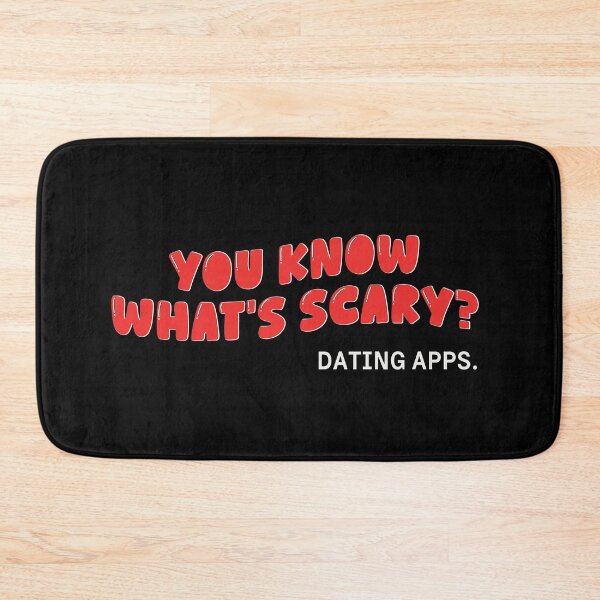 Item preview, You Know What’s Scary? Dating Apps – Funny Modern Dating Halloween Shirt designed and sold by silly little things.