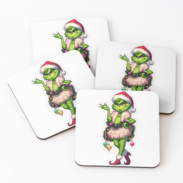 Item preview, Cartoon Green Christmas Retro Mischief designed and sold by ExcitingWright.