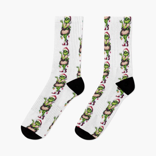 Item preview, Cartoon Green Christmas Retro Mischief designed and sold by ExcitingWright.