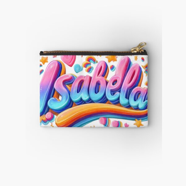 Item preview, Isabela – Colorful 3D Lettering Design designed and sold by AlexLineArt.