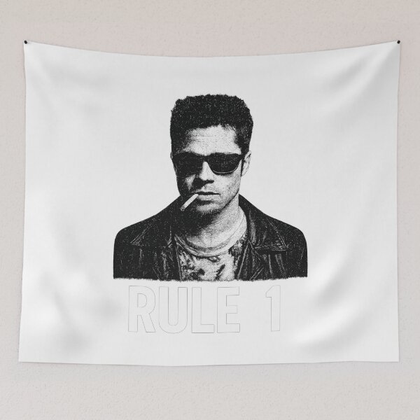 Item preview, First rule of fight club- Tyler Durden designed and sold by EternalVibes™.
