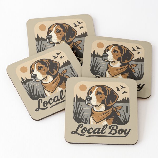 Item preview, Local Boy - Beagle Hunting Dog Owner designed and sold by Lichtisign.