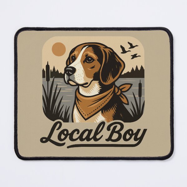 Item preview, Local Boy - Beagle Hunting Dog Owner designed and sold by Lichtisign.