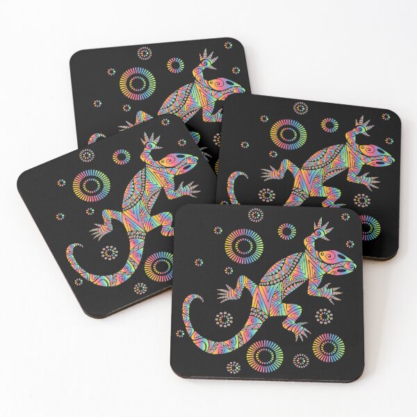 Item preview, Rainbow Psychedelic Lizard designed and sold by Kioto.