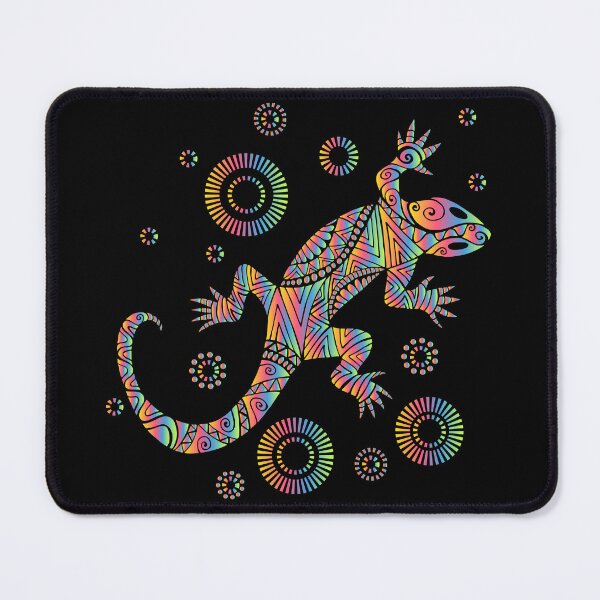 Item preview, Rainbow Psychedelic Lizard designed and sold by Kioto.