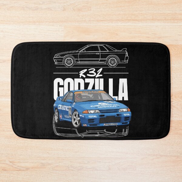 Item preview, Nissan Skyline GT-R32 Godzilla Calsonic designed and sold by BronArtworks.