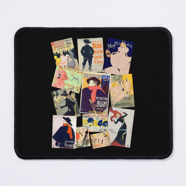 Item preview, Toulouse-Lautrec Posters Collage designed and sold by JodieSchowalter.