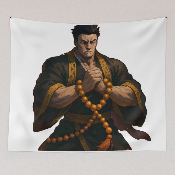 Item preview, Demon Slayer Gyomei — Monk of Stone Breathing designed and sold by IlkkaHein.