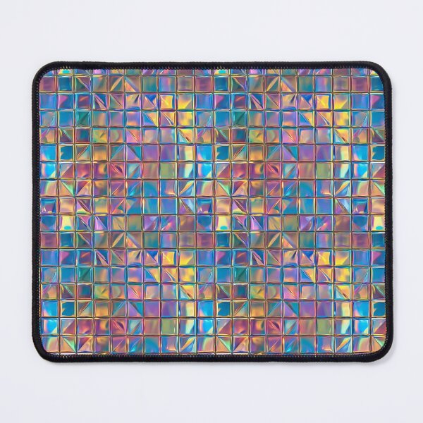 Item preview, Holographic Prismatic Tiles - Iridescent Reflections designed and sold by MidArtForge.