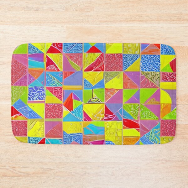 Item preview, COLORFUL MOSAIC PATTERN  designed and sold by Matoo5062.