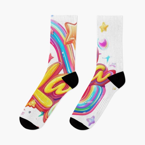 Item preview, Layla – Colorful 3D Lettering Design designed and sold by AlexLineArt.
