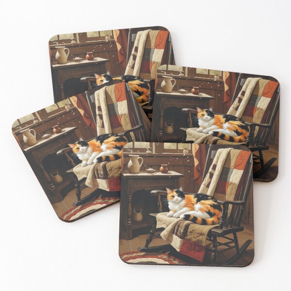 Item preview, アーリーアメリカン調三毛猫 designed and sold by ThrdTlsStudio.