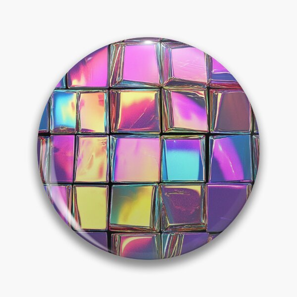 Item preview, Holographic Prismatic Tiles - Iridescent Reflections designed and sold by MidArtForge.