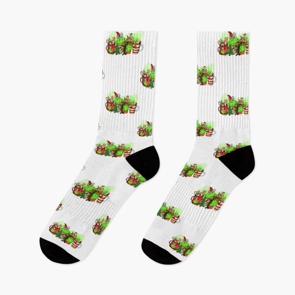 Item preview, Green Mischief Cartoon Christmas Retro designed and sold by ExcitingWright.