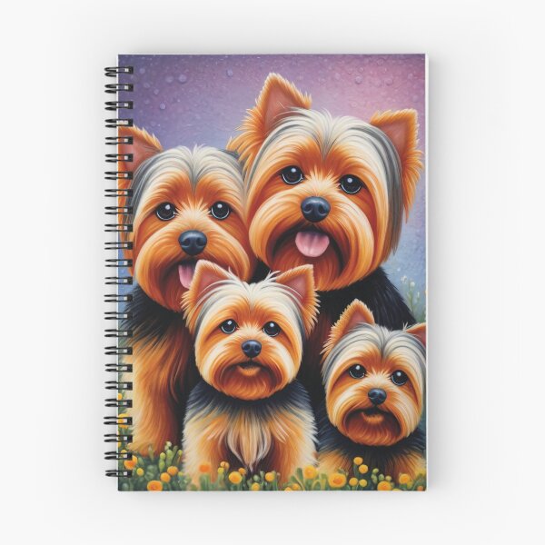 Item preview, Yorkshire Terrier Puppy Family Portrait designed and sold by Angelsartsandpattern.