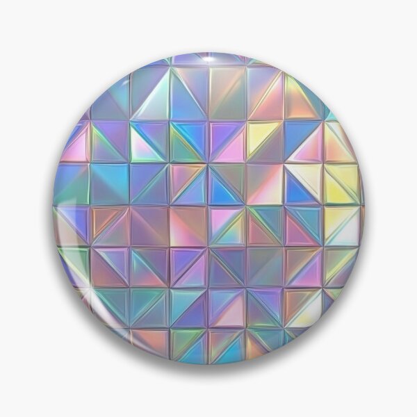 Item preview, Holographic Prismatic Tiles - Iridescent Reflections designed and sold by MidArtForge.