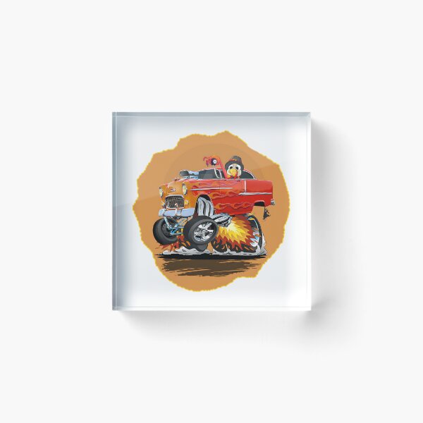 Item preview, 1955 Chevy with Turkey Driving designed and sold by Wilcox PhotoArt.