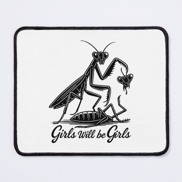 Item preview, Girl Will Be Girls Praying Mantis designed and sold by Tae-bois.
