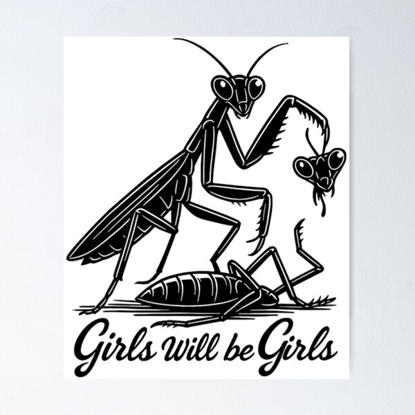 Girl Will Be Girls Praying Mantis
