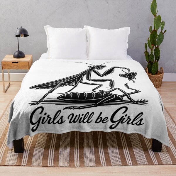 Item preview, Girl Will Be Girls Praying Mantis designed and sold by Tae-bois.