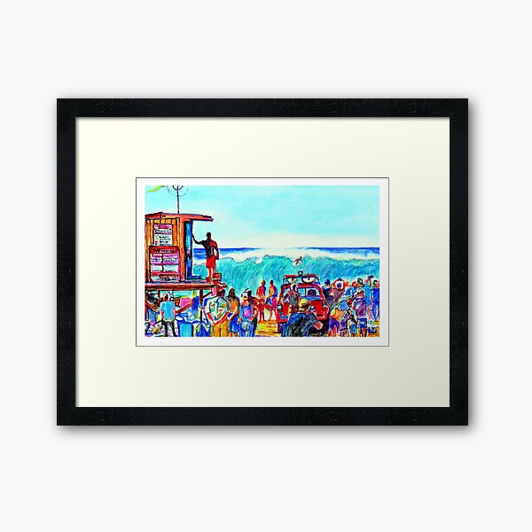 Item preview, The Wedge Newport Beach California  designed and sold by ArtbyLeclerc.