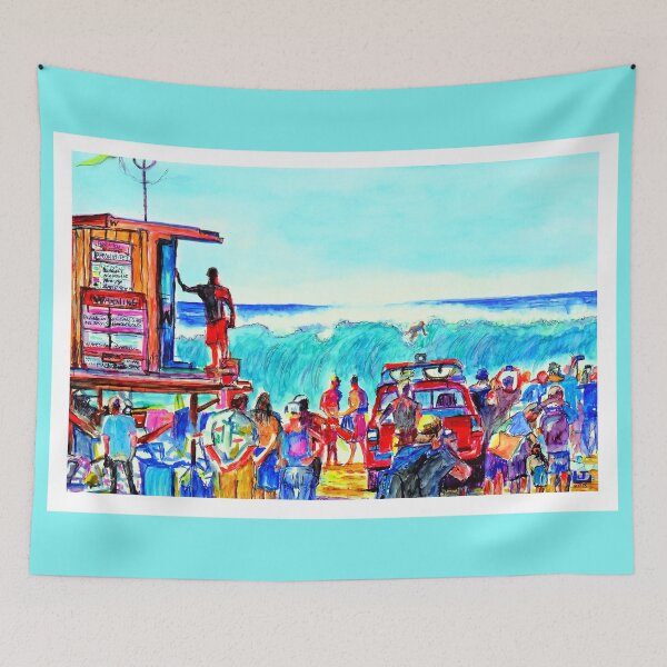 Item preview, The Wedge Newport Beach California  designed and sold by ArtbyLeclerc.