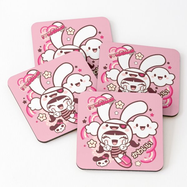 Item preview, kawaii print pink designed and sold by forestgrump.