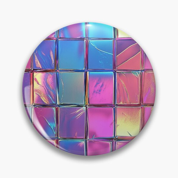 Item preview, Holographic Prismatic Tiles - Iridescent Reflections designed and sold by MidArtForge.