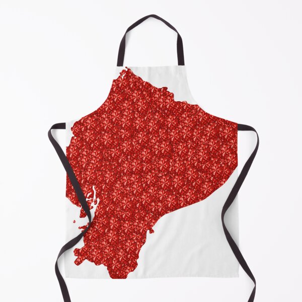 Item preview, Red Rhinestone Ecuador designed and sold by TheIconSmith.