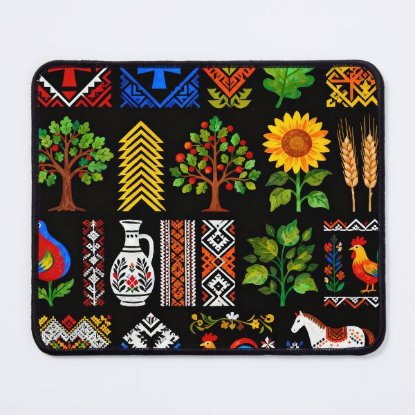 Item preview, Romanian Folk Art Pattern - Traditional Embroidery Symbols designed and sold by Maximilianos.