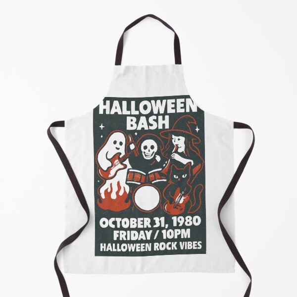 Item preview, Haunted Rock Vibes – Spooky Band Night – Retro Horror - Halloween Classic T-Shirt designed and sold by inkfluenceart.