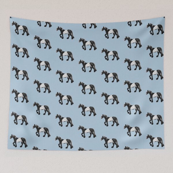 Item preview, Cute Cartoon Horse - Irish Cob Illustration  designed and sold by Art By Drina.