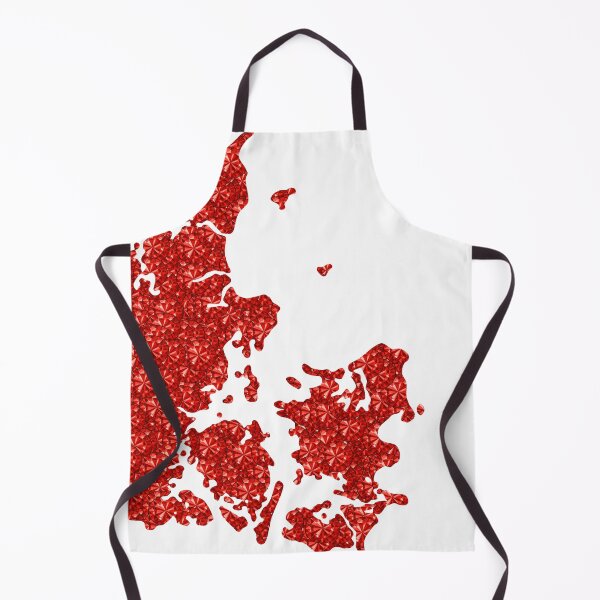 Item preview, Red Rhinestone Denmark designed and sold by TheIconSmith.