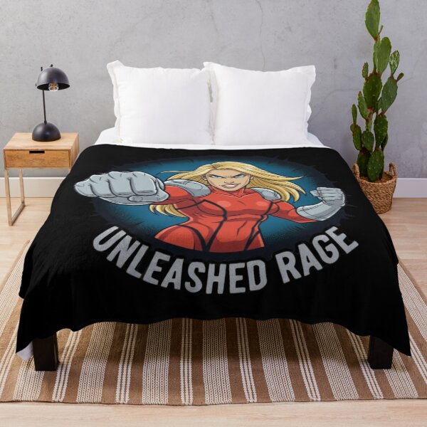 Item preview, Unleashed Rage – Powerful Female Superhero Strength designed and sold by House of Angel Jams.