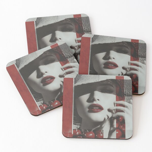 Item preview, Vintage Cherry Girl Collage designed and sold by bapupa.