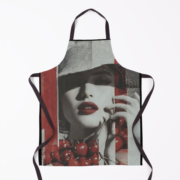 Item preview, Vintage Cherry Girl Collage designed and sold by bapupa.