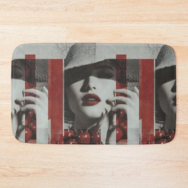 Item preview, Vintage Cherry Girl Collage designed and sold by bapupa.