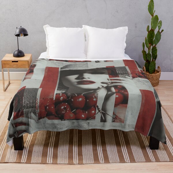 Item preview, Vintage Cherry Girl Collage designed and sold by bapupa.