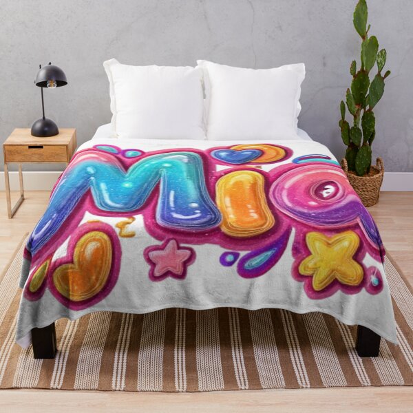 Item preview, Mia – Colorful 3D Lettering Design designed and sold by AlexLineArt.