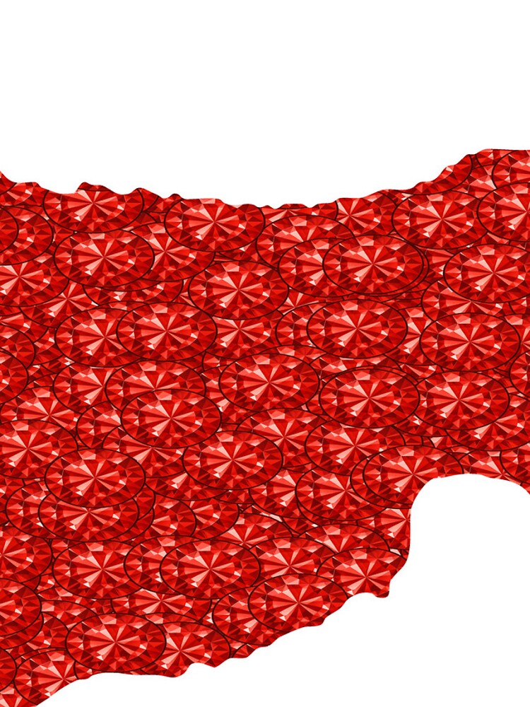 Thumbnail 4 of 4, iPhone Case, Red Rhinestone Cyprus designed and sold by TheIconSmith.
