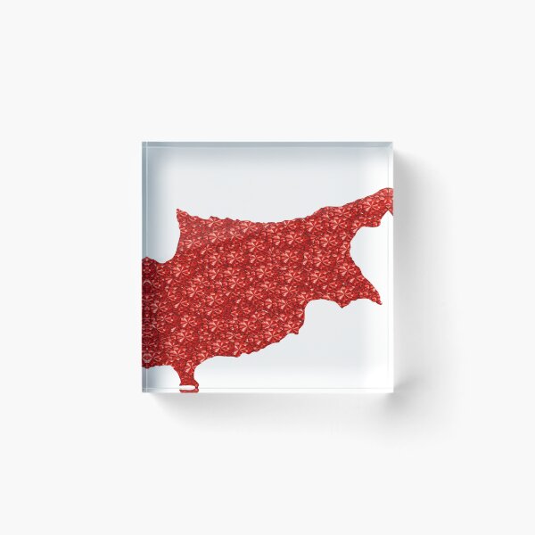 Item preview, Red Rhinestone Cyprus designed and sold by TheIconSmith.