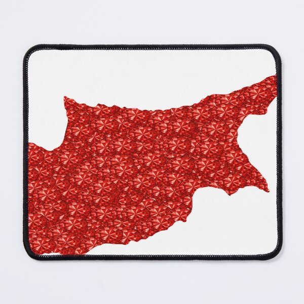 Item preview, Red Rhinestone Cyprus designed and sold by TheIconSmith.