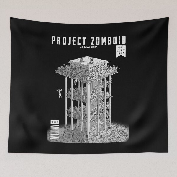 Item preview, Project Zomboid A Really Cd Da - Comic Book Cover designed and sold by DannyMurphy57.