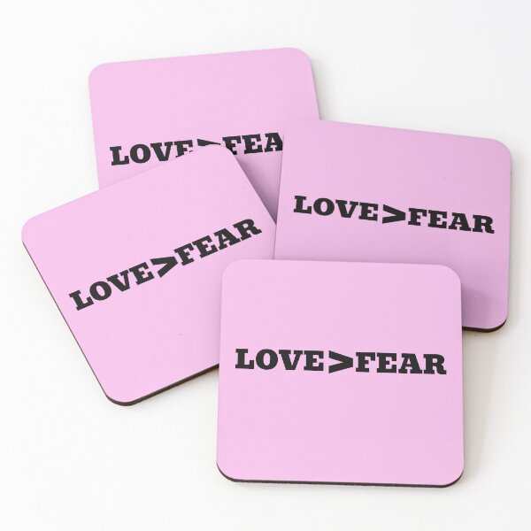 Item preview, Love > Fear designed and sold by WakeNBake-Tees.