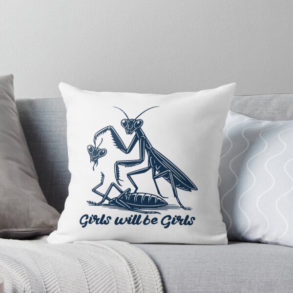 Item preview, Girl Will Be Girls Praying Mantis designed and sold by Tae-bois.