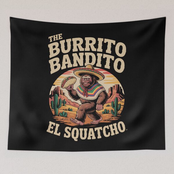 Item preview, Bigfoot Sasquatch Mexican Funny Taco Lovers designed and sold by DoorwayThreads.