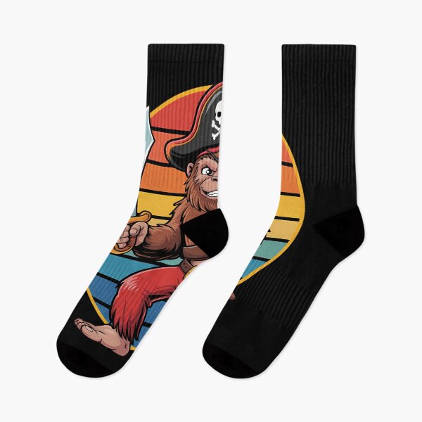 Item preview, Bigfoot Sasquatch Pirate Halloween designed and sold by DoorwayThreads.