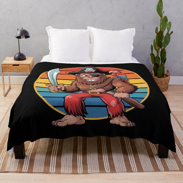 Item preview, Bigfoot Sasquatch Pirate Halloween designed and sold by DoorwayThreads.